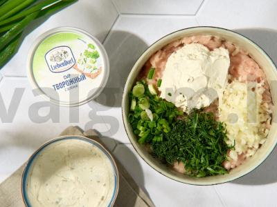 Kotletai su varškės sūriu Žingsnis 2