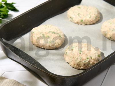 Kotletai su varškės sūriu Žingsnis 3