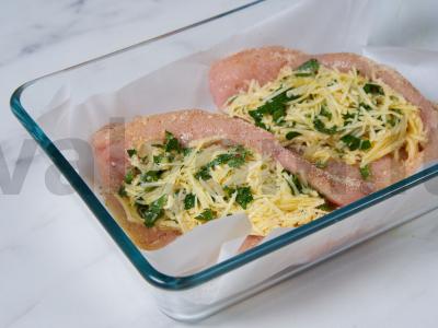 Įdaryta vištiena su sūriu orkaitėje Žingsnis 7