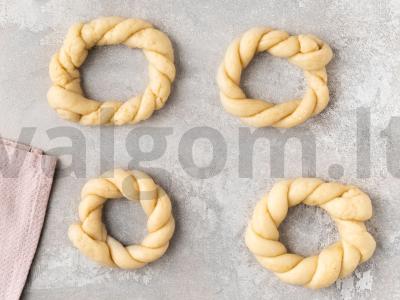 Turkiški bublikai-simitai Žingsnis 12
