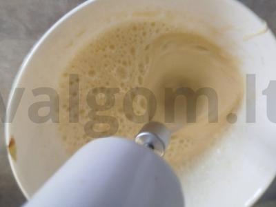 Varškės apkepas su manų kruopomis ir vanilinu Žingsnis 5