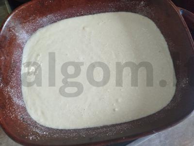 Varškės apkepas su manų kruopomis ir vanilinu Žingsnis 9