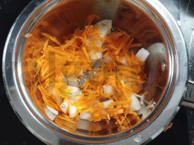 Patiekalas „Oranžinė malonė“ Žingsnis 1