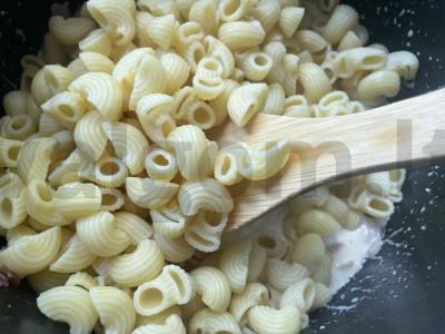 Kreminė karbonara makaronų Žingsnis 5