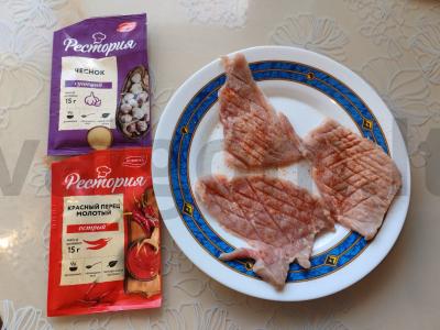 Kiaulienos šnicelis per 20 minučių Žingsnis 2