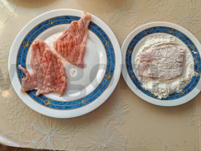 Kiaulienos šnicelis per 20 minučių Žingsnis 4