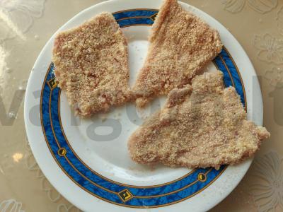 Kiaulienos šnicelis per 20 minučių Žingsnis 7