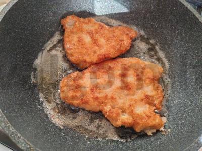 Kiaulienos šnicelis per 20 minučių Žingsnis 9