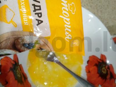 Sūrio blynai su manų koše „Ideali“ Žingsnis 1