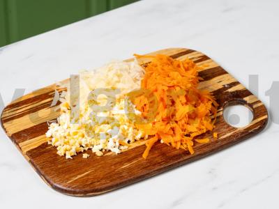 Salotas „Jūrinė puta“ Žingsnis 3