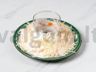 Salotas „Jūrinė puta“ Žingsnis 5