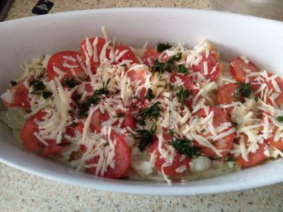 Kalakutų ir žiedinių kopūstų apkepas Žingsnis 6