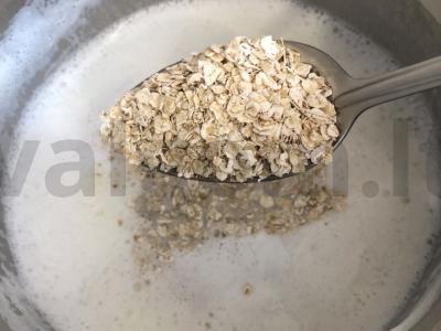 Avižų-mano košė su pienu Žingsnis 3