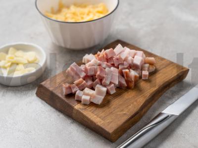 Polenta su krevetėmis Žingsnis 1