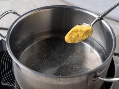 Polenta su krevetėmis Žingsnis 2