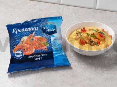 Polenta su krevetėmis pagrindine nuotrauka