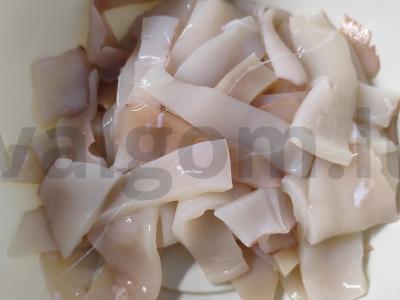 Troškinti kalmarai grietinėje Žingsnis 2