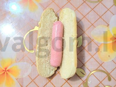 Sultingas naminis dešrainis su sūriu Žingsnis 1