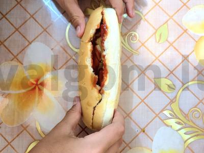 Sultingas naminis dešrainis su sūriu Žingsnis 2