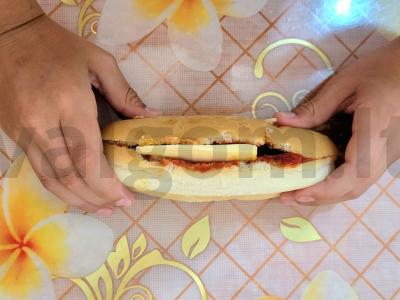 Sultingas naminis dešrainis su sūriu Žingsnis 3