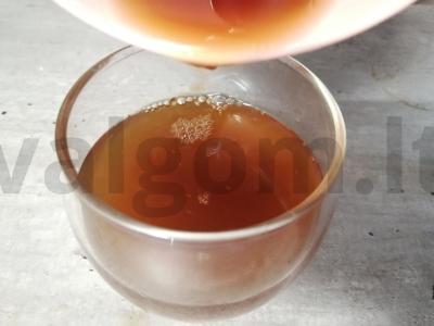 Kava su apelsinų sultimis „Bumble-kava“ Žingsnis 5