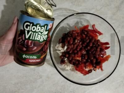 Paprastas salotas su česnako skoniu Žingsnis 3