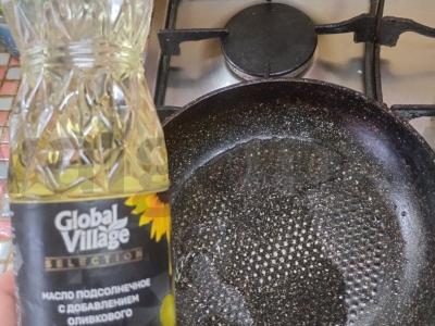 Sotūs pusryčiai iš lavašo su grybų ir faršo įdaru Žingsnis 1