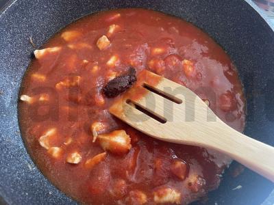 Spagečiai su švelniu mėsos padažu Žingsnis 3