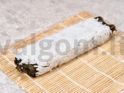 Kepti ritinėliai su lašiša ir raudonąja ikra Žingsnis 4