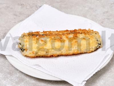 Kepti ritinėliai su lašiša ir raudonąja ikra Žingsnis 7