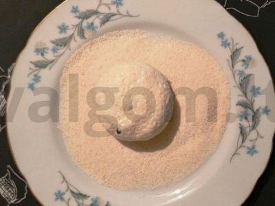 Vaniliniai varškėčiai su razinomis Žingsnis 3