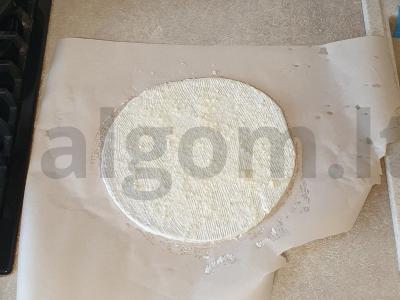 Greita pica su sūriu ir pievagrybiais Žingsnis 1