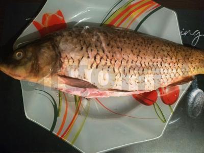 Keptas karpis majoneze su prieskoniais Žingsnis 1