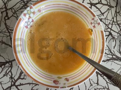 Pomidorų omletas „Rytinis“ Žingsnis 4