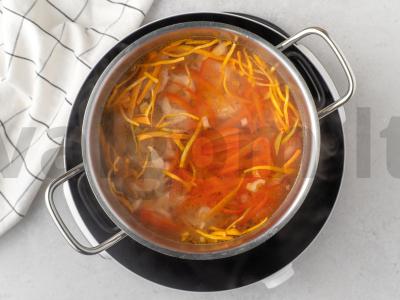 Vištienos sriuba su daržovėmis Žingsnis 7