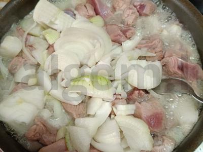 Lęšiai su kalakutienos filė grietinės padaže Žingsnis 5