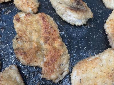 Vištienos stripsai su baziliku Žingsnis 6