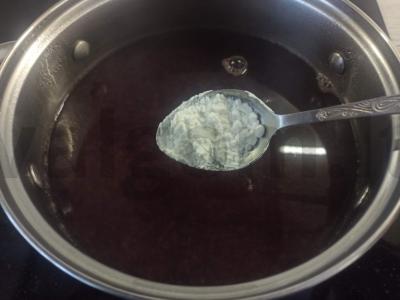 Obuolių-vynuogių kisielius Žingsnis 6