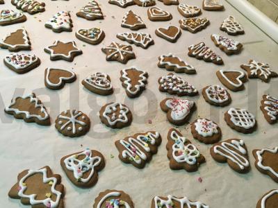 Imbieriniai sausainiai su medumi ir prieskoniais Žingsnis 4