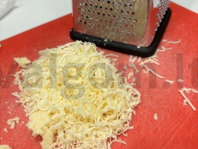 Makaronai su midijomis ir sūriu Žingsnis 12