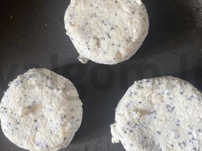 Moliūgų sūrio blynai su vaniliniu cukrumi Žingsnis 5