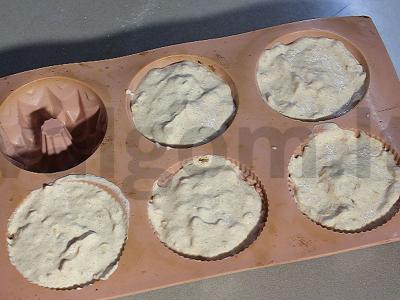 PP varškė su avižiniais dribsniais su bananų-obuolių padažu Žingsnis 4