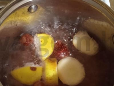 Vaikų vaisių kompotas Žingsnis 6