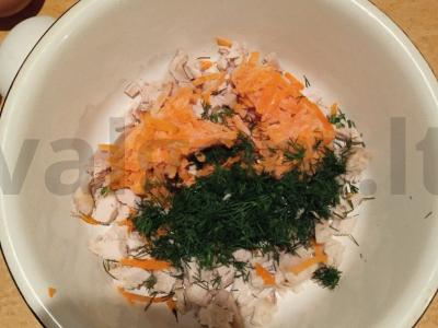 Vištienos muffiai Žingsnis 2