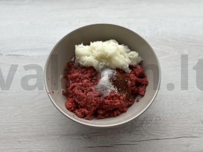 Patingėti čeburekai iš lavašo Žingsnis 1