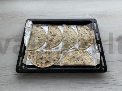 Patingėti čeburekai iš lavašo Žingsnis 4