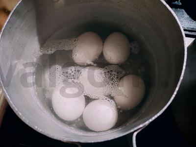 Švelnus salotas su kalmarais Žingsnis 2