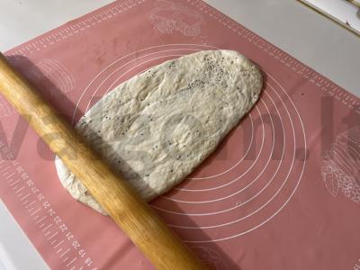 Traškus bagetas su chia sėklomis Žingsnis 5