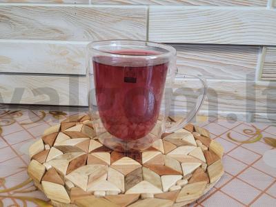 Kompotas „Asorti“ iš aviečių, gervuogių ir uogų pagrindine nuotrauka