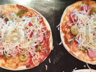 Pica ant sūrio lavašo Žingsnis 4